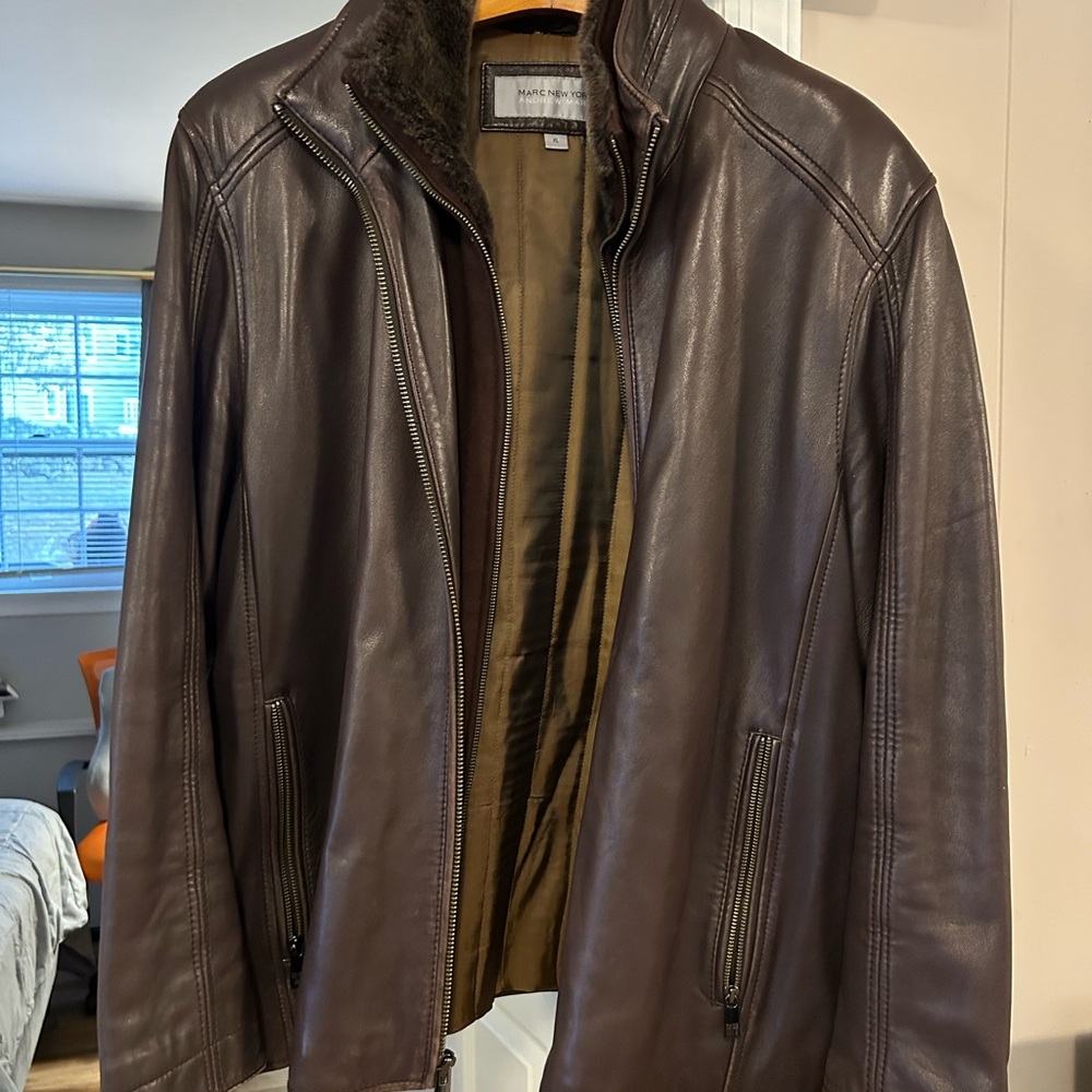 Andrew Marc Dark Brown Jacket